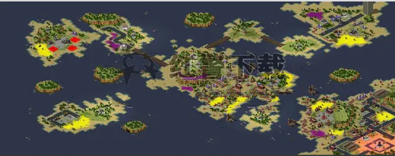 红警2原版任务 核弹废墟