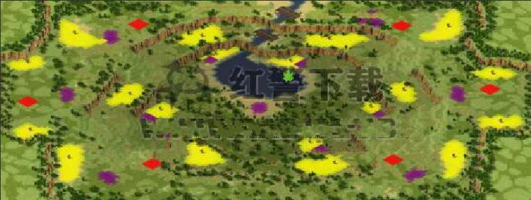 尤里的复仇地图 越南丛林3v3