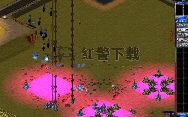 红警2炫酷防守图：防守的艺术