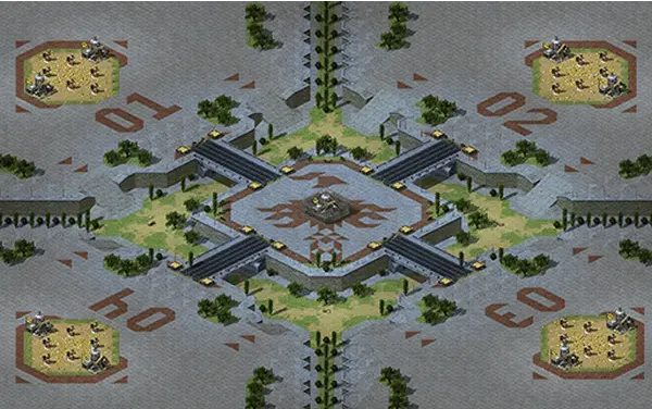 尤里的复仇地图 油井城镇