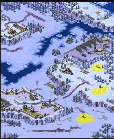 红警2原版任务 严冬之狼