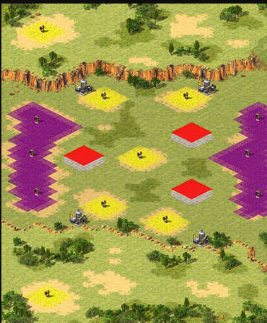 尤里的复仇地图 进攻与防御3v3