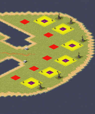 疯狂挑战2v6【尤里地图】