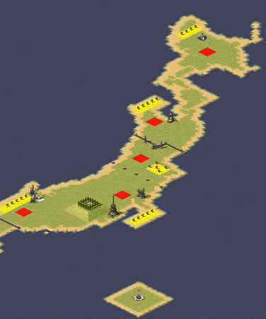 日本一块地【尤里地图】